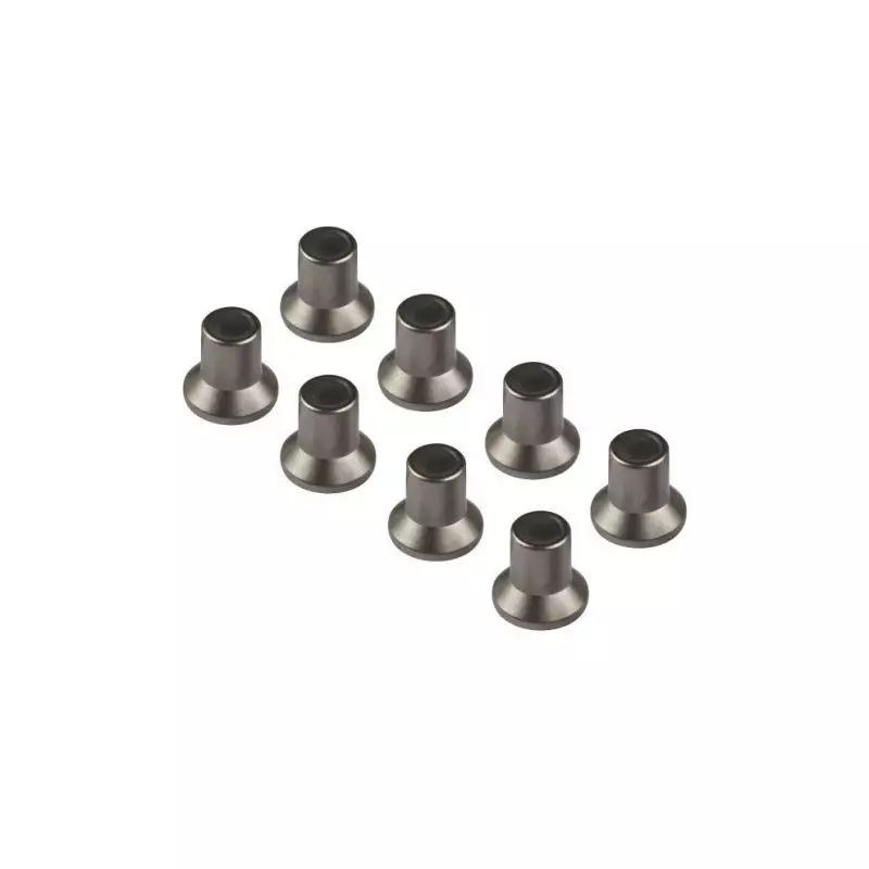 Icon Metal Knob Cap Juego De 8