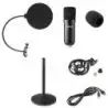 Comprar Vonyx Cmts300 Studio Microphone Set Black al mejor