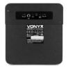 Comprar Vonyx Sbs50b-Drum Set Karaoke Negro Con Drum Pads al