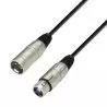 Compra Adam Hall cable xlr hembra a xlr macho 1m 3 star ah al mejor precio