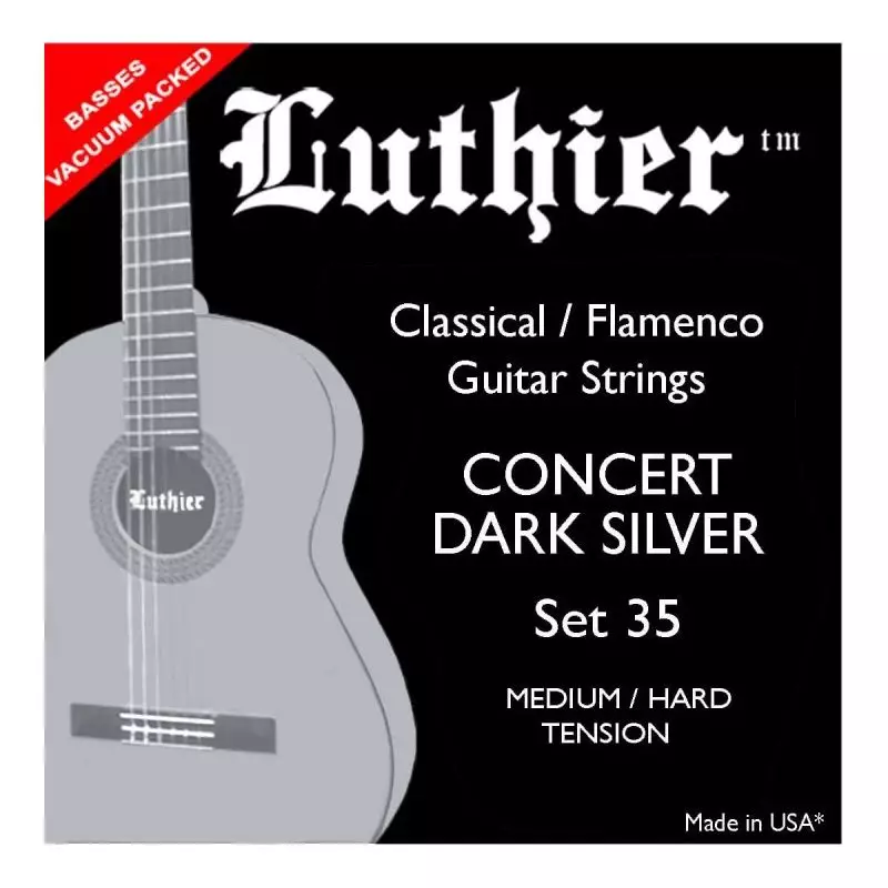 Juego Cuerdas Luthier 35 Guitarra Clásica LU-35