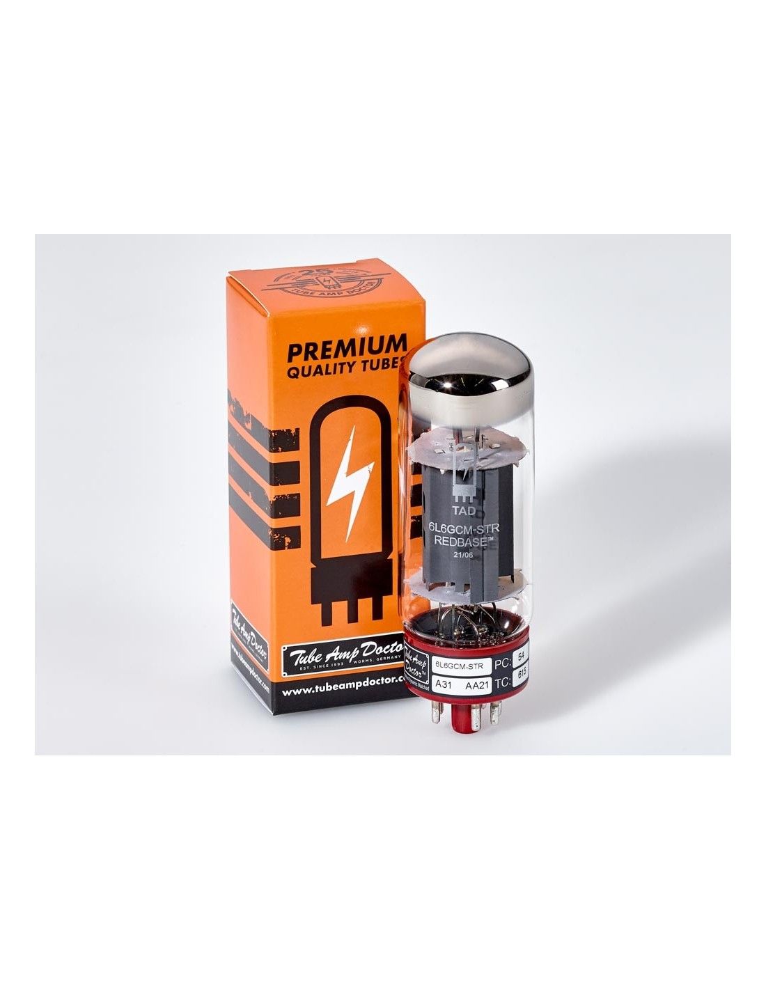 ⚡ Tube Amp Doctor 6L6GCMSTR REDBASE TAD PREMIUM
