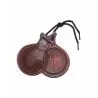 Castañuelas del sur PROFESIONAL Madera roja Veteada blanca Nº 5