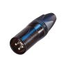 Neutrik NC3MXX-BAG conector XLR macho 3 pines carcasa negra