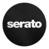 Comprar Serato Dj Logo Slipmats White On Black (Pareja) al