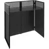 Vonyx DB4 Pro Sistema de cabina DJ plegable de 4 cuerpos