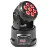 Compra beamz mhl74 mini cabeza movil wash 7x 10w dmx 12 canales quad led al mejor precio
