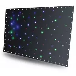 Beamz cortina de estrellas led96 rgbw 3x 2m con controlador