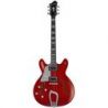 Hagstrom Super Viking Wild Cherry Transparent Left hand