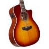 D&#039;angelico Premier Fulton Iced Tea Burst