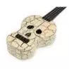 Mahalo Ukelele Creative Series Skull White