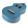 Mahalo Smile Trans Blue Ukelele