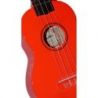 Memphis Kubwlr Rojo Fluorescente Ukelele