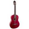 Valencia Vc204twrt Guitarra Clásica Transparent Wine Red