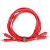 Udg U97001rd Ultimate Audio Cable Set RCA-RCA Straight Red