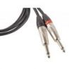 Comprar Cable Ek Audio Jack Stereo - Jack Mono X 2 Metálico 1,5