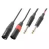 Compra PD CONNEX Cable 2xXLR Male-2x6.3 Mono 6.0m al mejor precio