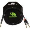 Comprar Mammoth MAM-LINES-JS62J Cable Jack Stereo a Dos Jack