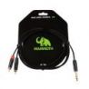 Comprar Mammoth MAM-LINES-JS62RCA Cable Dos RCA a Jack Stereo