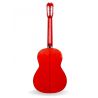 Prudencio Sáez 1-FP 22 Roja Brillo Ciprés Guitarra Flamenca