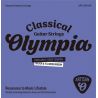 Olympia Artisan Classical Guitar Coated Strings, Silver Fluorocarbon, Hard Tension