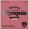 Olympia Artisan Electric Guitar Coated Strings, Nickel Wound, 010-046