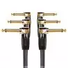Compra PACK 3 CABLES JACK JACK 15CM Boss Angled/Angled 1/4 jack al mejor precio