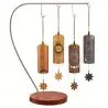 Sonic Energy CBCS4SET Set Cosmic Bamboo Set de Chimes con soportes