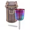 Sonic Energy ESOLCSB417 Cáliz Cantor 5,75&quot; Re 417 Hz con Funda y Mazo