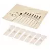 Sonic Energy TF-SET-CHA-R Tuning Forks Set de 7 Diapasones Terapéuticos