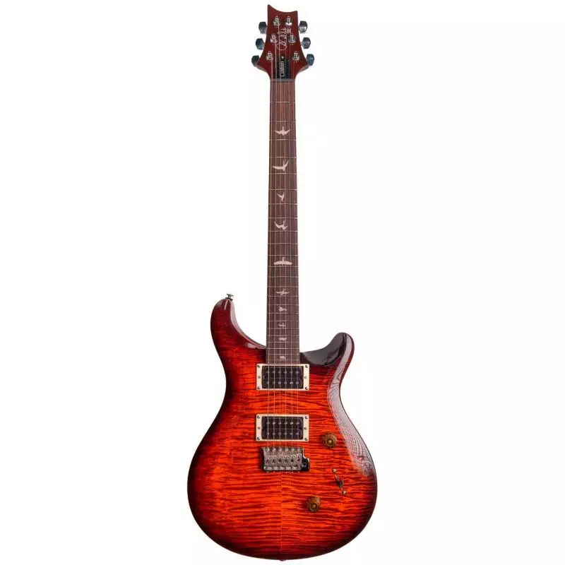 PRS SE Custom 24 Orange Tiger Smokeburst Limited