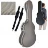 Estuche Guitarra Clásica Cibeles C230.015BR ABS color Plata