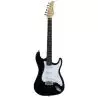 Compra DAYTONA ST-309 guitarra electrica tipo Stratocaster negra al mejor precio