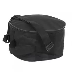 FUNDA TAMBOR 40X40 SIN ACOLCHADO NEGRO ORTOLA