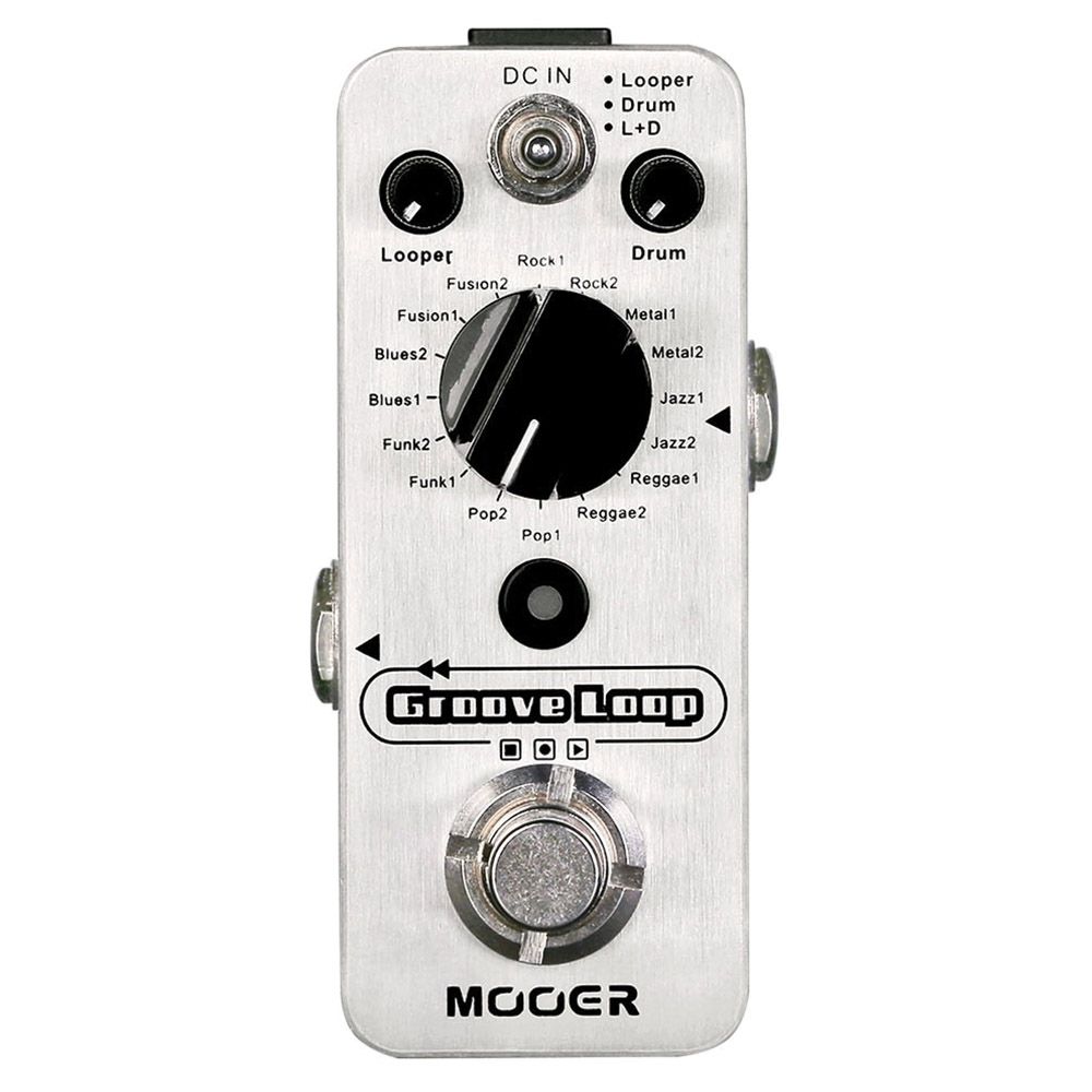 Mooer GROOVE LOOP X2 ドラムマシン エフェクター 新しい時代の