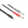 Comprar Vonyx Cable 3.5mm Stereo - 2x 6.3mm Mono 1.5m al mejor