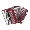 Compra Acordeon ESTRELLA 34/72 Rojo al mejor precio