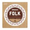 Compra daddario ej33 folk nylon, ball end, 80/20 bronze/clear nylon al mejor precio