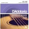 Compra daddario ej26 - phosphor bronze custom light [11-52] al mejor precio