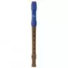 Hohner B95842 3-piezas Flauta Dulce Digitacion barroco azul