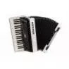 Hohner BRAVO III 96 Blanco