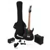 Oferta pack de guitarra electrica Ibanez IJRX20-BKN Black Night