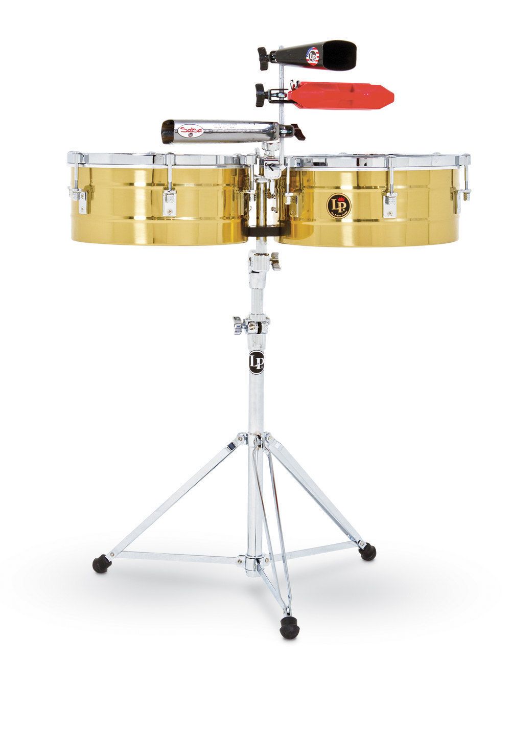 LP ティンバレス LP256-S LP Tito Puente Timbales 13″ 14″Shells, Stainless Steel  LP-256-S