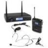 Comprar Vonyx WM61B Micrófono inalámbrico UHF con petaca