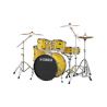 Yamaha Rydeen Studio Mellow Yellow + Set Platos Paiste