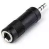 ADAPTADOR JACK 6.3 H A JACK 3.5 M STEREO