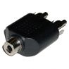 ADAPTADOR 2 RCA M A 1 RCA H