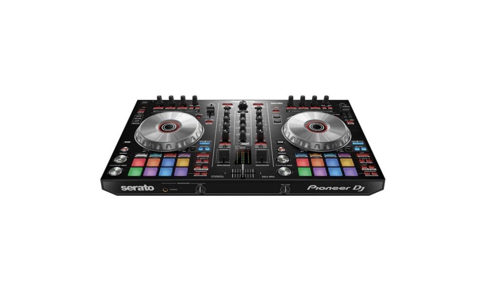 Controlador Pioneer DJ DDJ-SR2 portátil de 2 canales para Serato