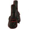 Funda guitarra electrica EK Bags FGE30RD 30mm Negra Roja