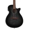 Oferta guitarra electroacústica Ibanez AEG70 Transparent Charcoal Burst High Gloss al mejor precio